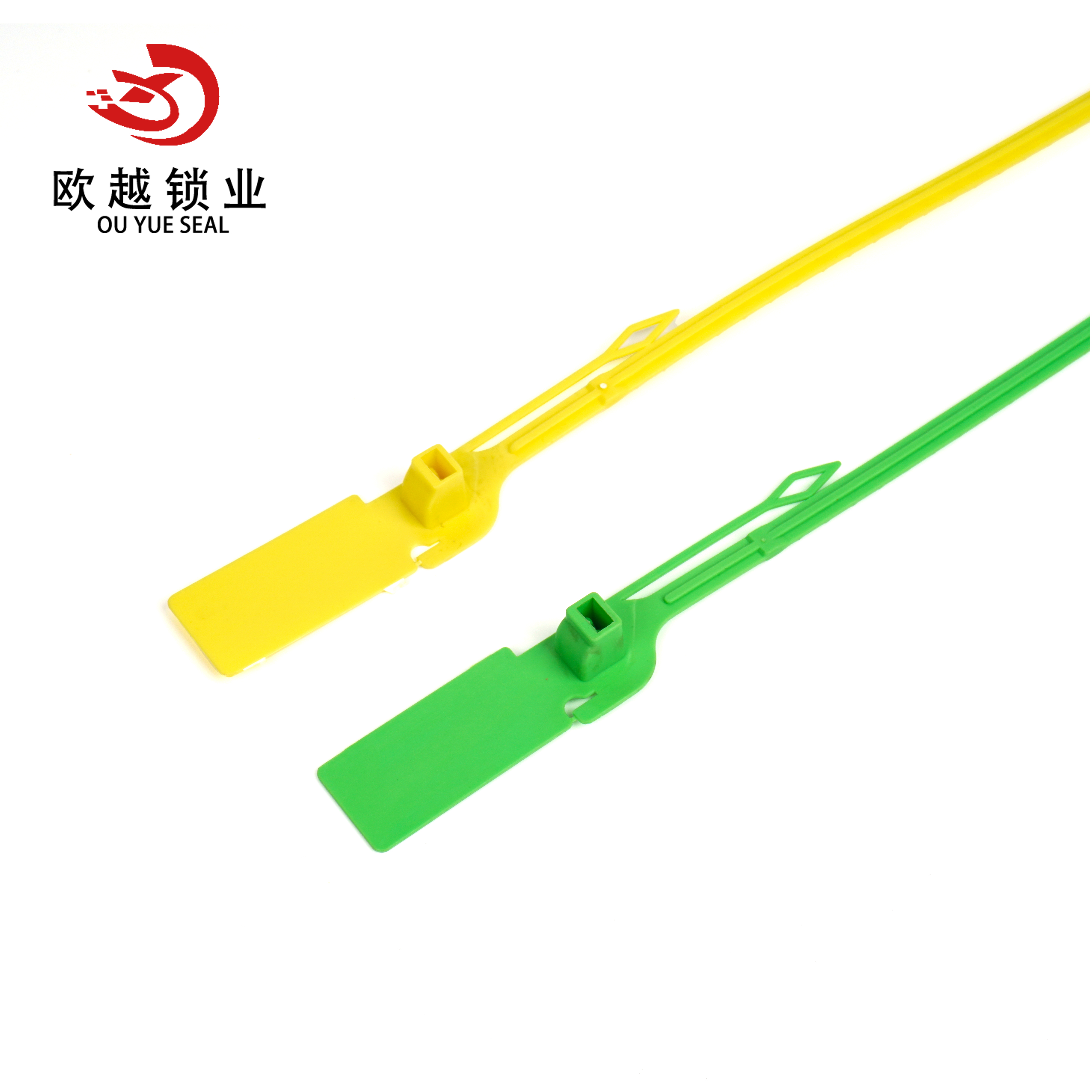 OYPS110 Light Duty Self-Locking Metal Insert Plastic Cargo Container Door Security Seal 