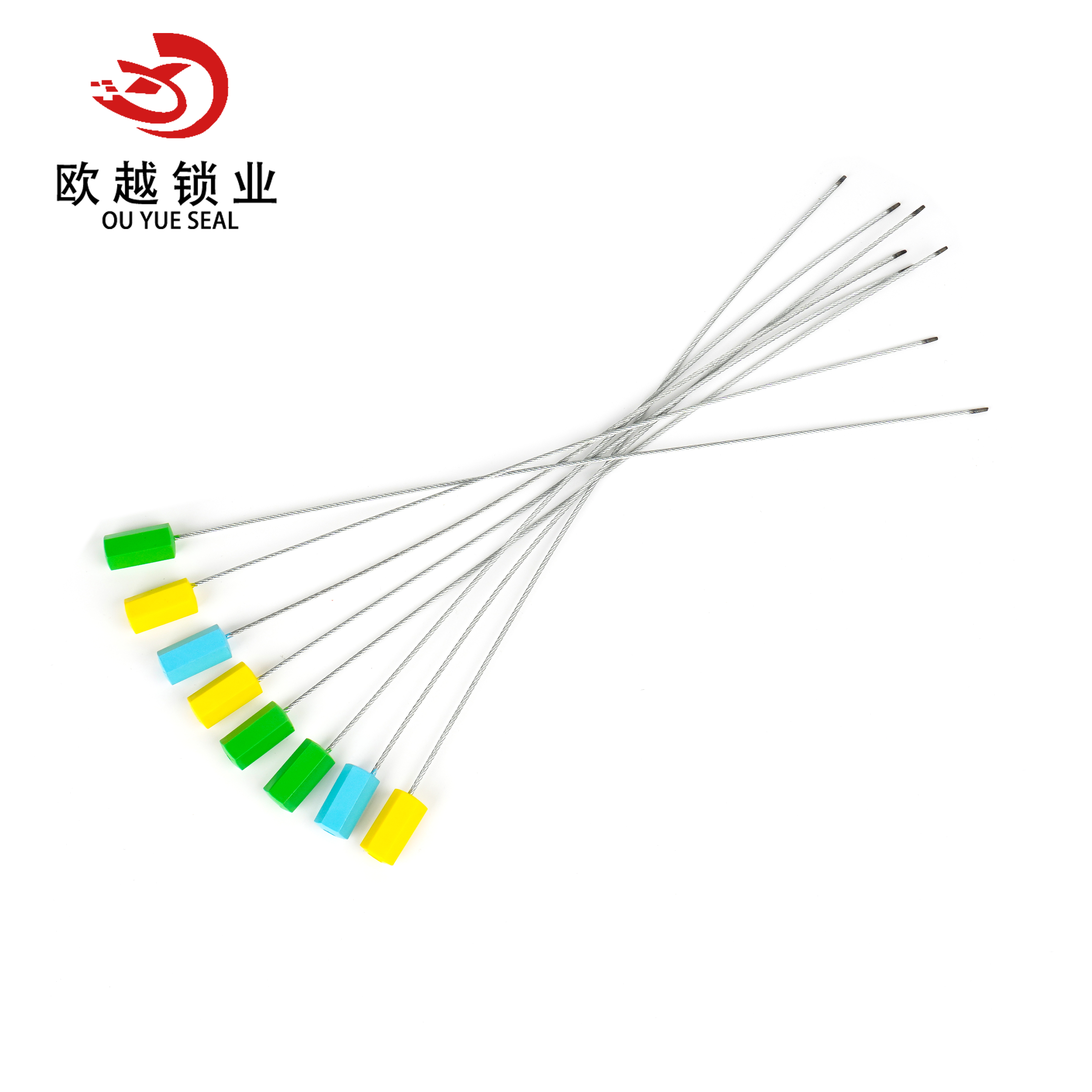 OY-CS101 Aluminum Safety Cable Wire Security Seals Shipping Container Cable Seal