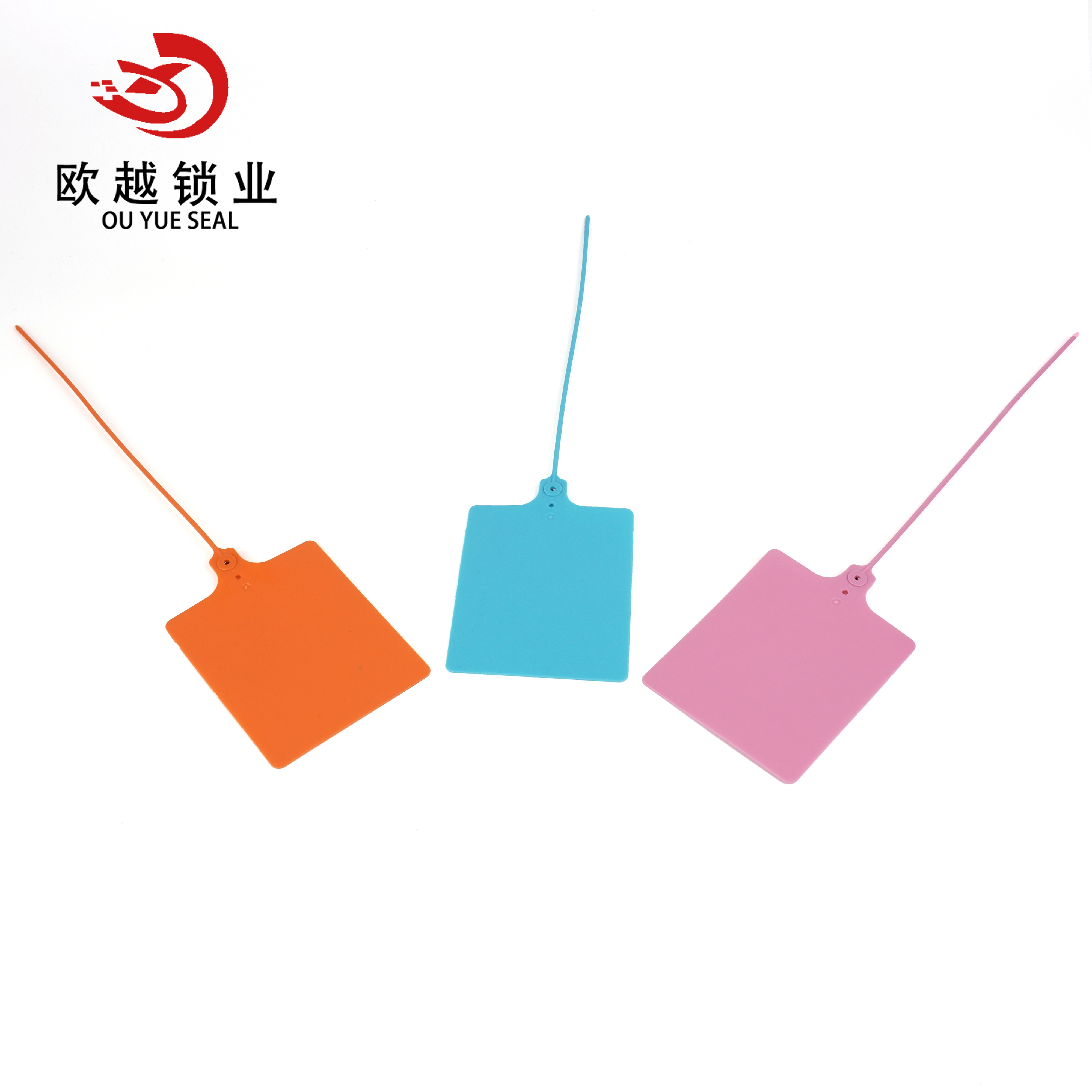 OYPS108 Pull Tight Plastic Waterproof Security Plastic Seals for Cash Bags