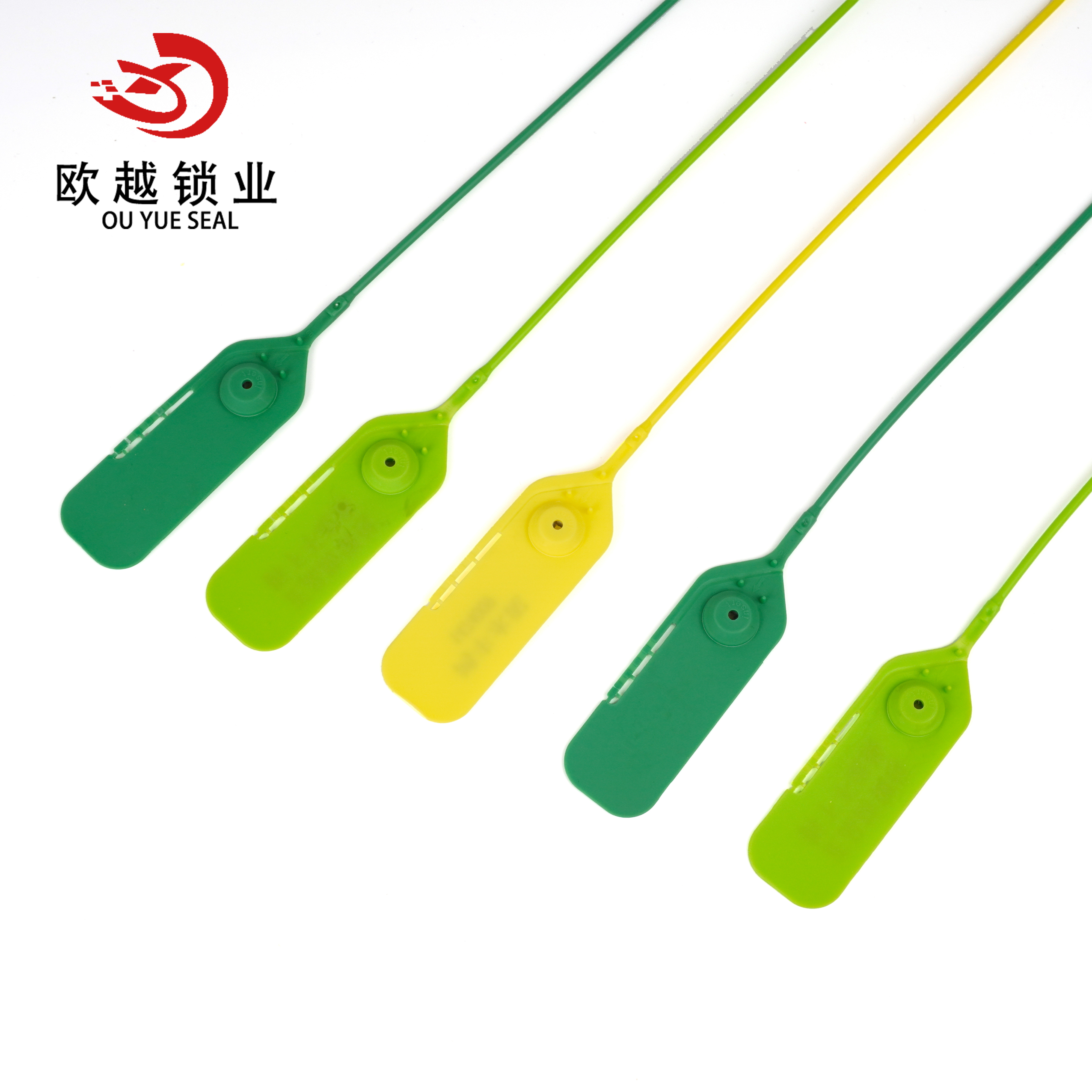 OY-PS107 Adjustable Tamper Evident Security Plastic Container Seal For Express