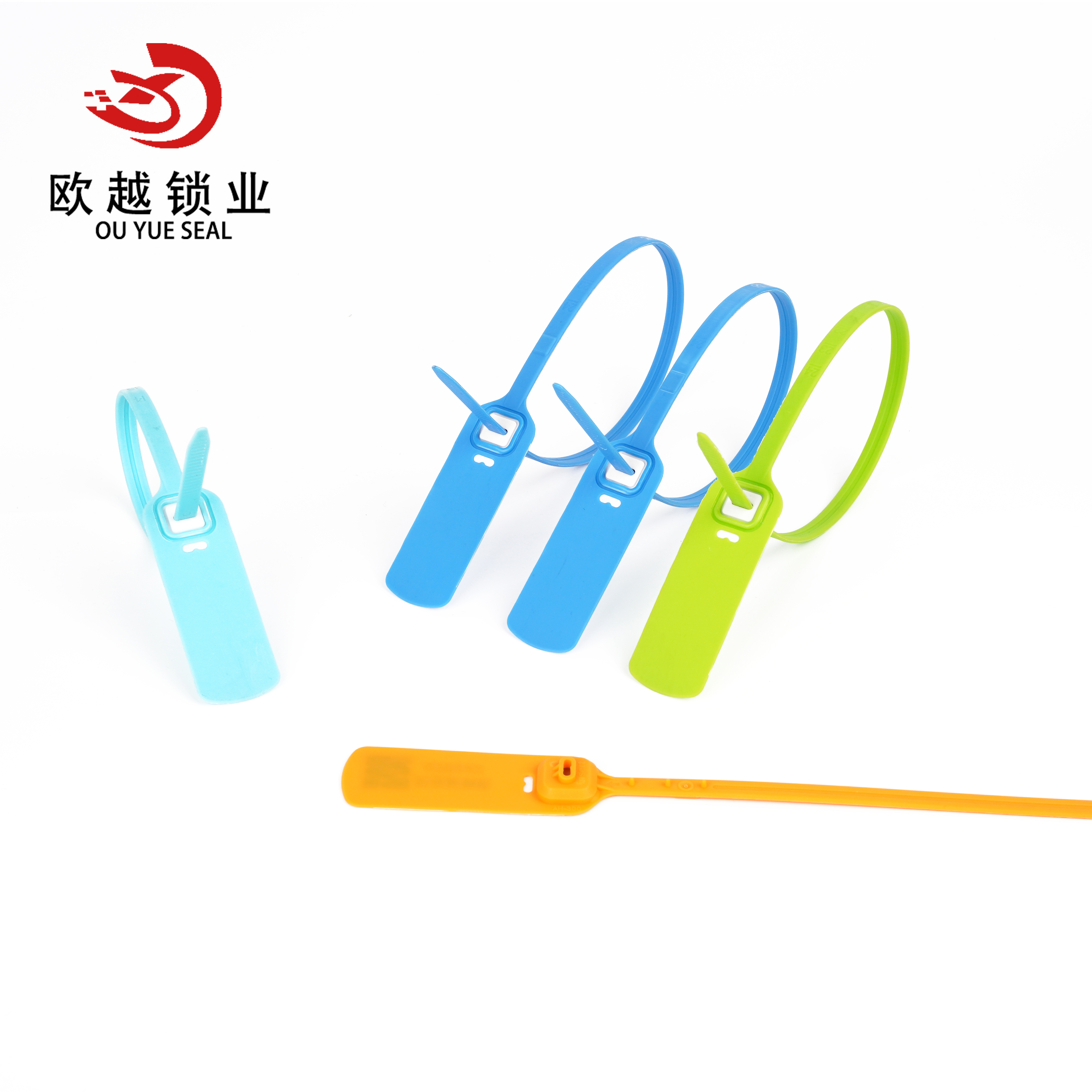 OY-PS101 OEM Customized Tamper Proof Security Plastic Seal for Truck Containers 