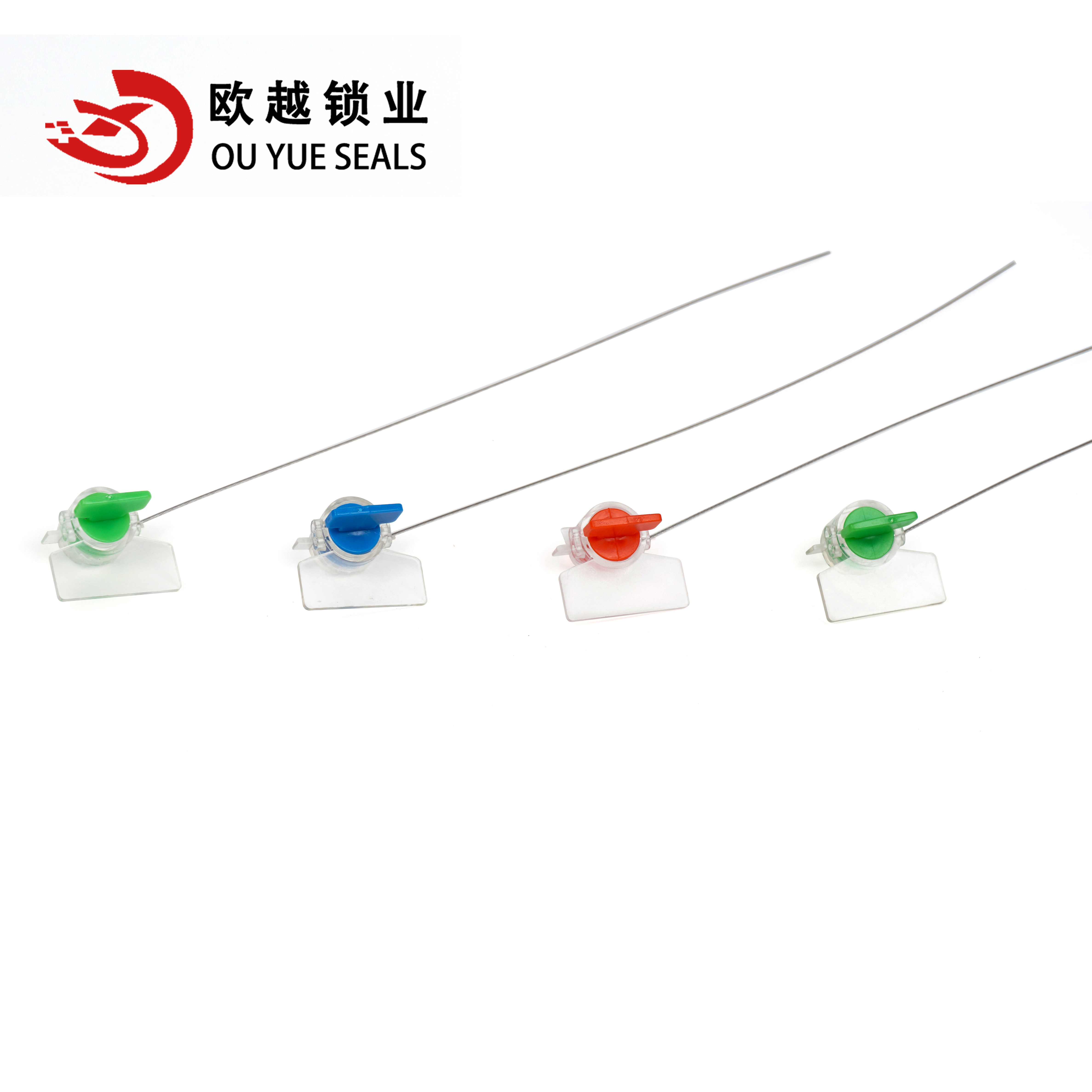 OY-MS102 One Time Use Wire Security Plastic Water Meter Seal With Printing