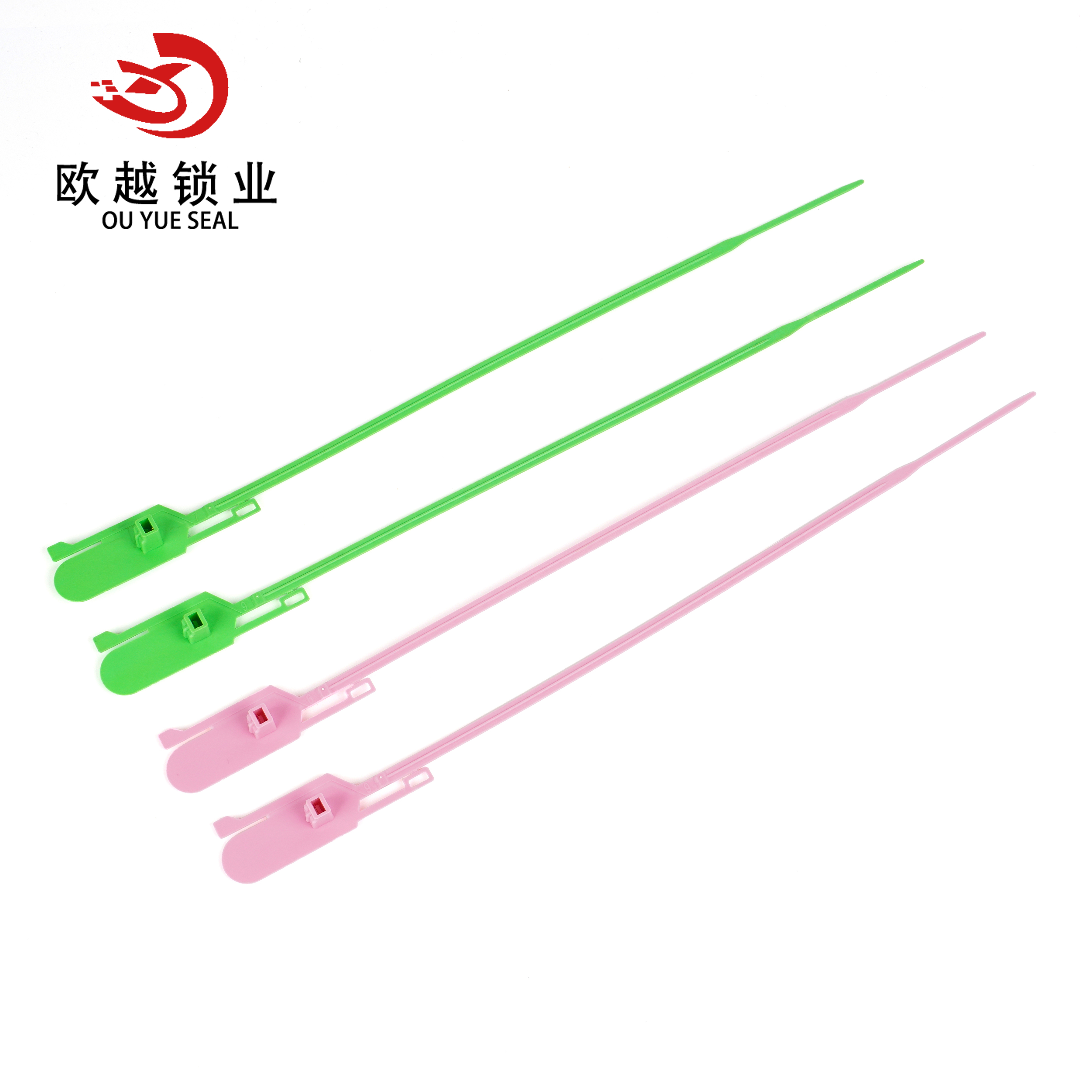 OY-PS112 High Quality Tear Off Tamper Proof Custom Printed Security Plastic Seals