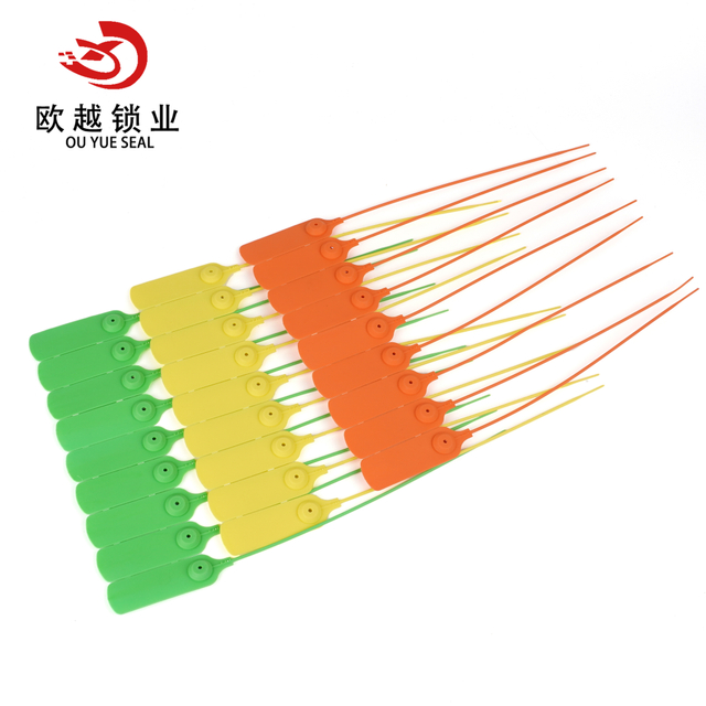 OY-PS104 High Quality Pull Tight Sealing Strip Disposable Plastic Security Seal Strip