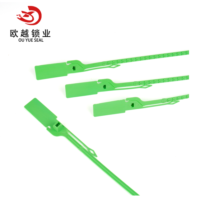 OY-PS110 High Indicative Security Plastic Seal Container Pull Tight Seal For Airline