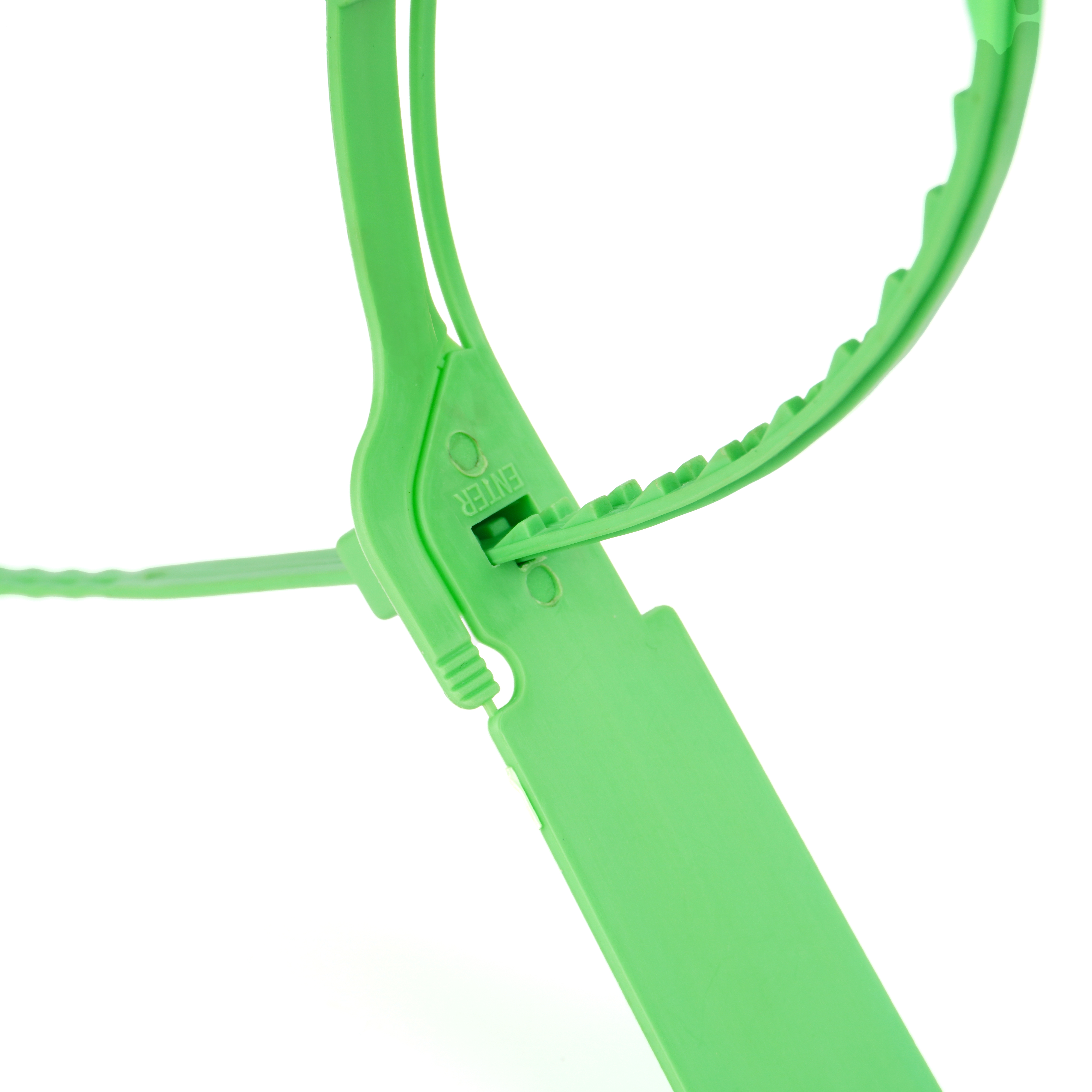 OYPC110 Easy-tearing Off Adjustable Length Pull Tight Security Plastic Seal