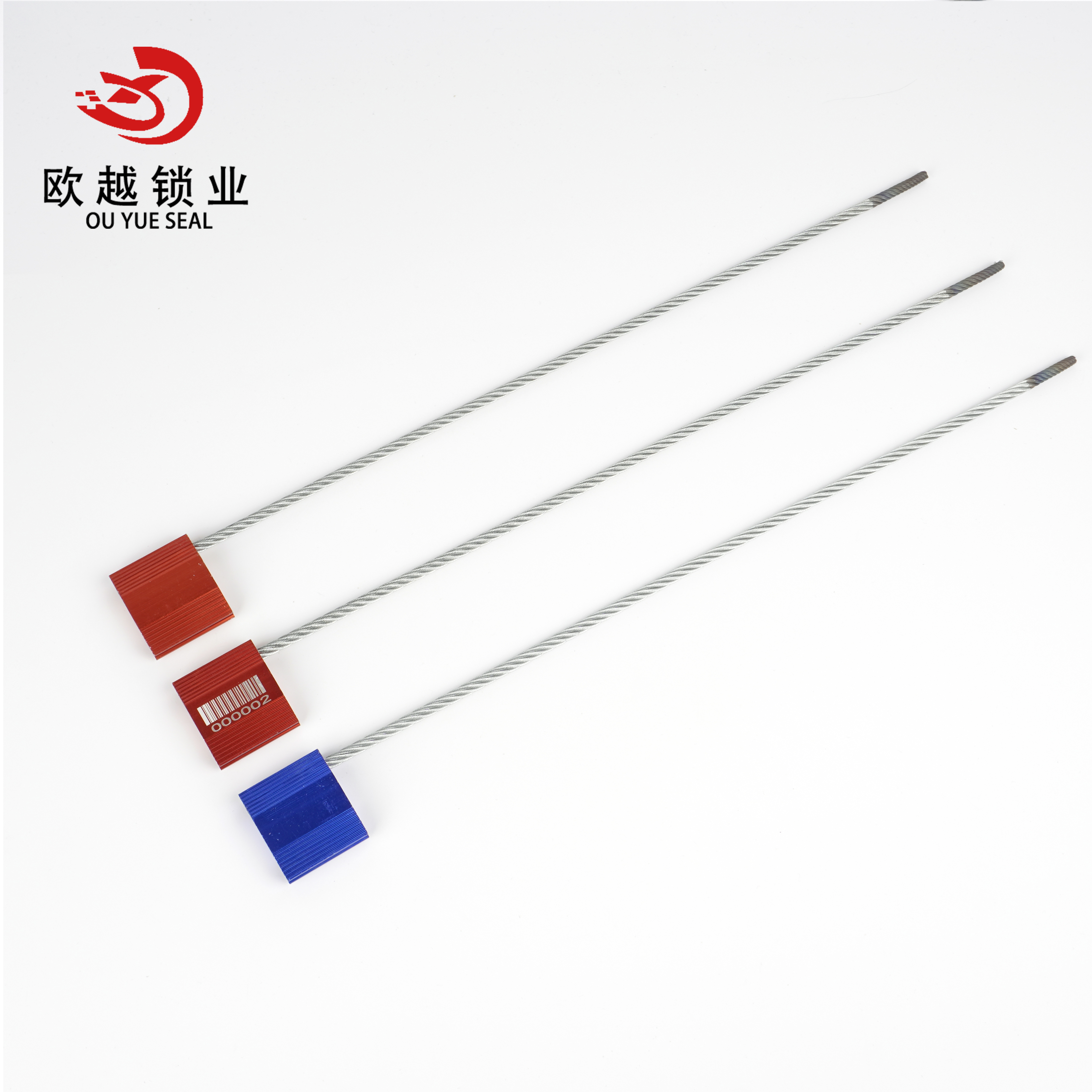 OY-CS103 Aluminum Safety Cable Wire Security Seals Shipping Container Cable Seal