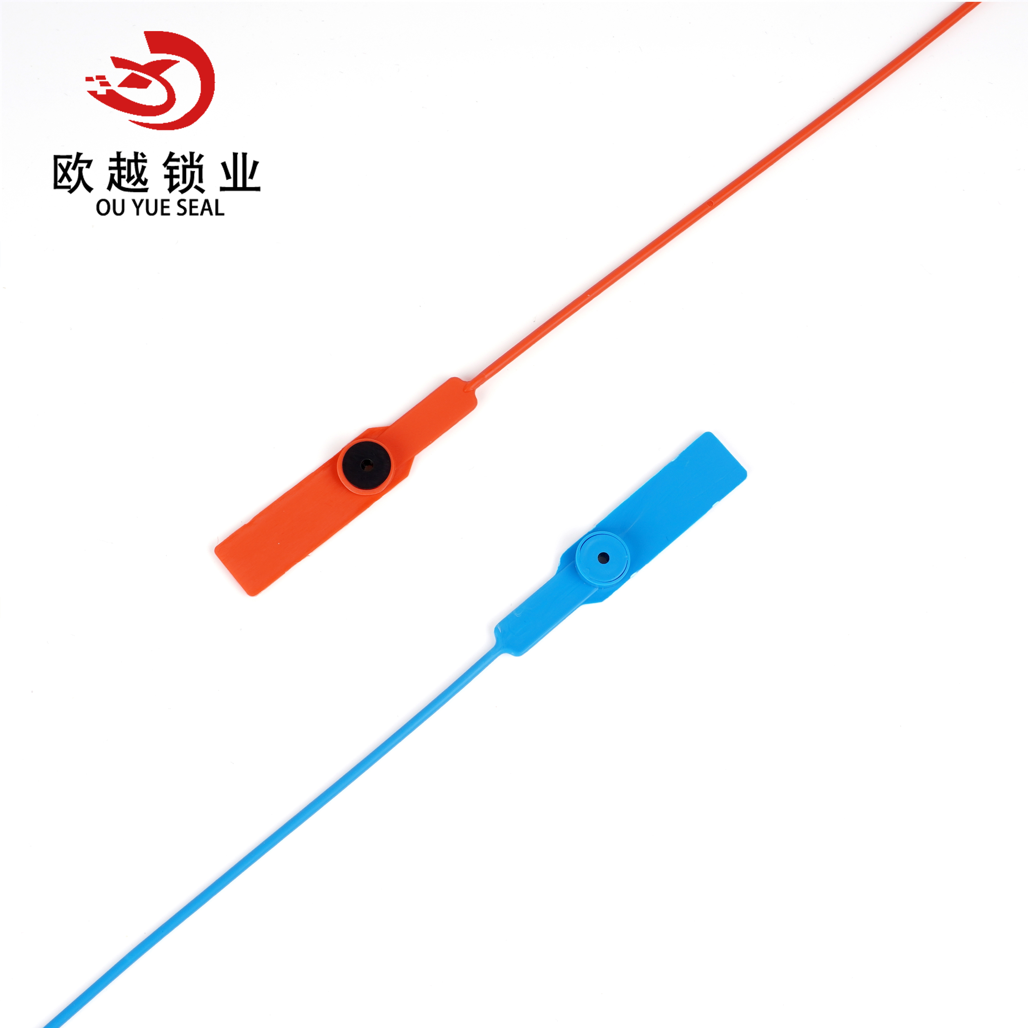 OY-PS102 Security Seal Fixed-loop Plastic Laser Printing Lock Container Door Seals 