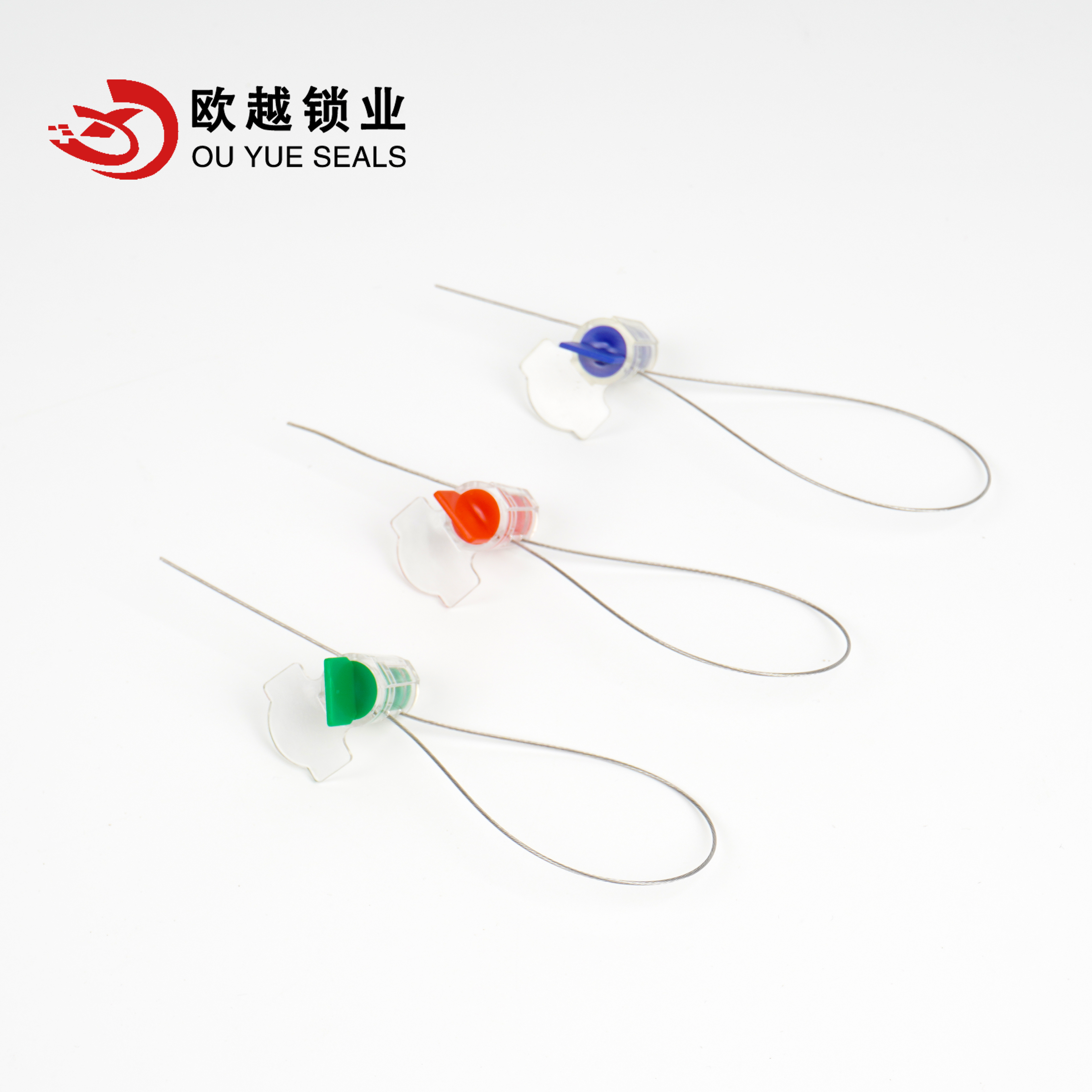 OY-MS101 High Quality Custom Logo Twist Type Plastic Gas Meter Security Seals