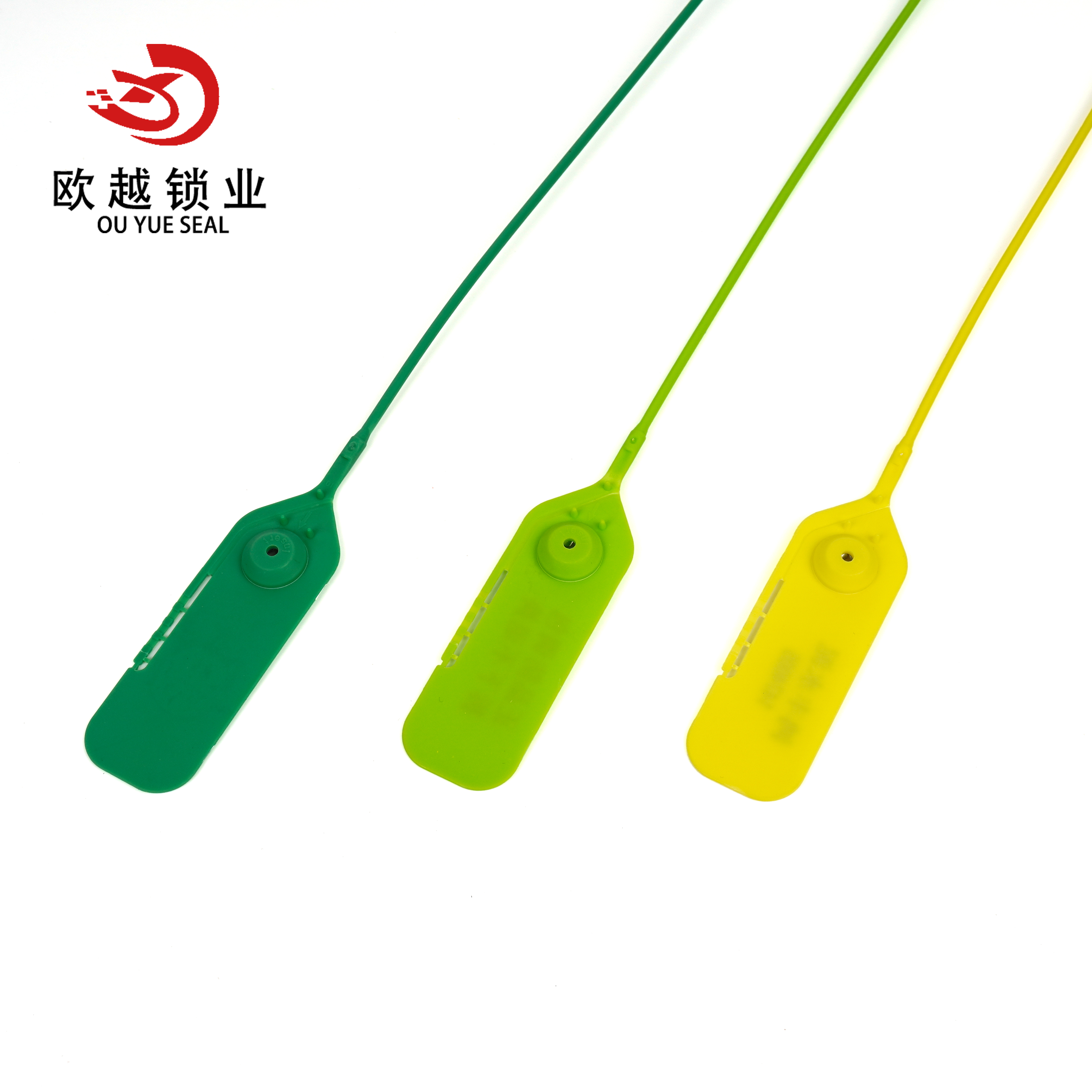 OY-PS107 Adjustable Tamper Evident Security Plastic Container Seal For Express