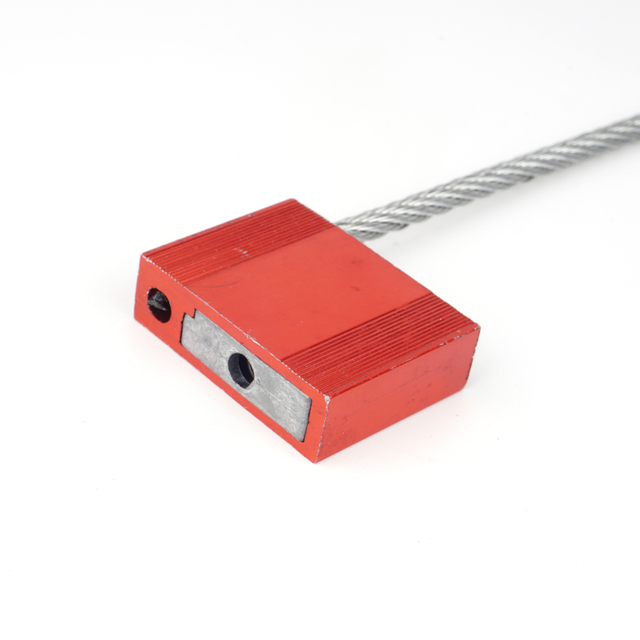 OY-CS104 Metal Tamper Proof Cable Seals Pull Tight Aluminum Alloy Shipping Cable Seal Container Seal
