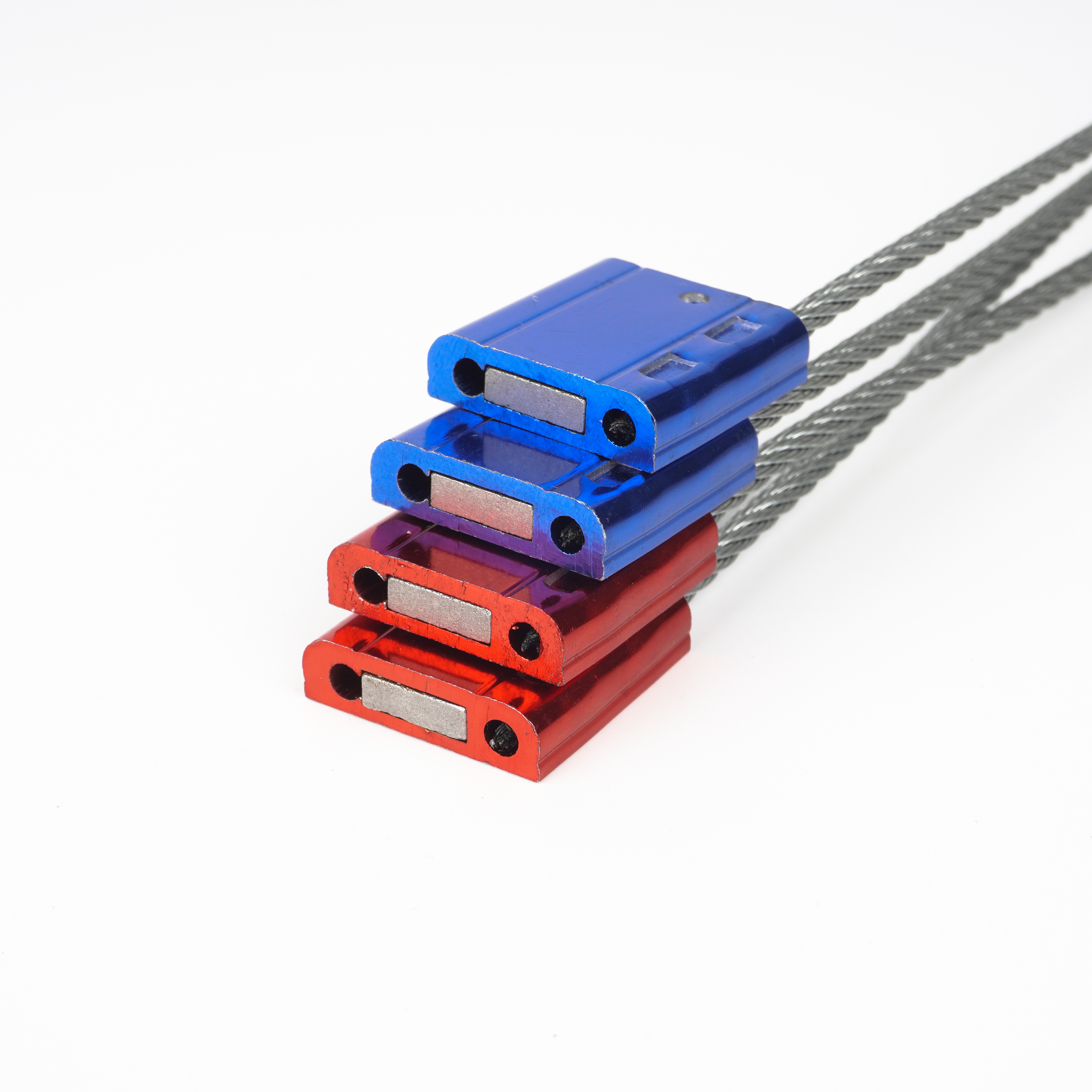 OYCS108 Shipping Container Cable Security Seal Wire Cable Seal Logo Barcode