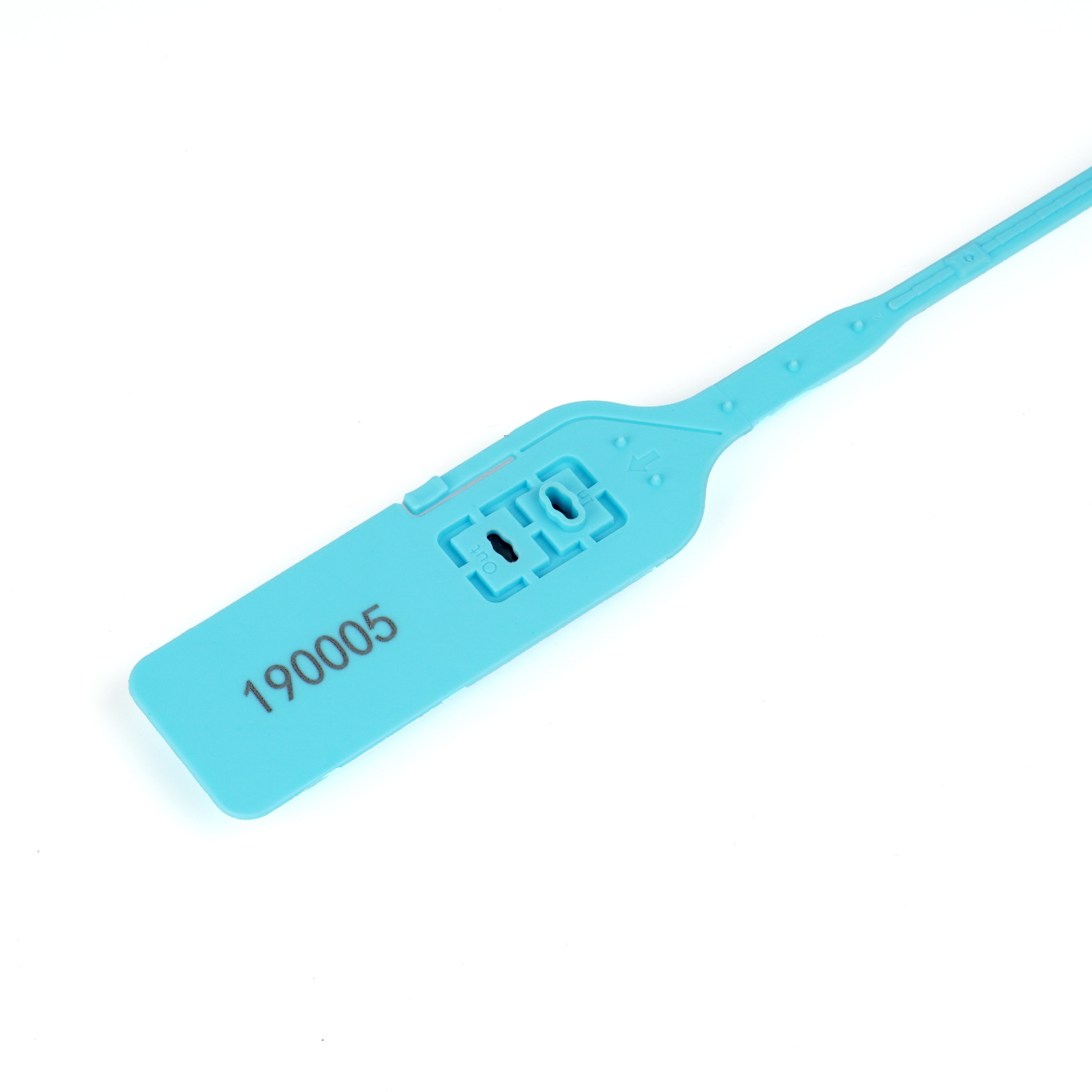 OY-PS103 Double Locks Luggage Plastic Seal for Airline Easy Tight 