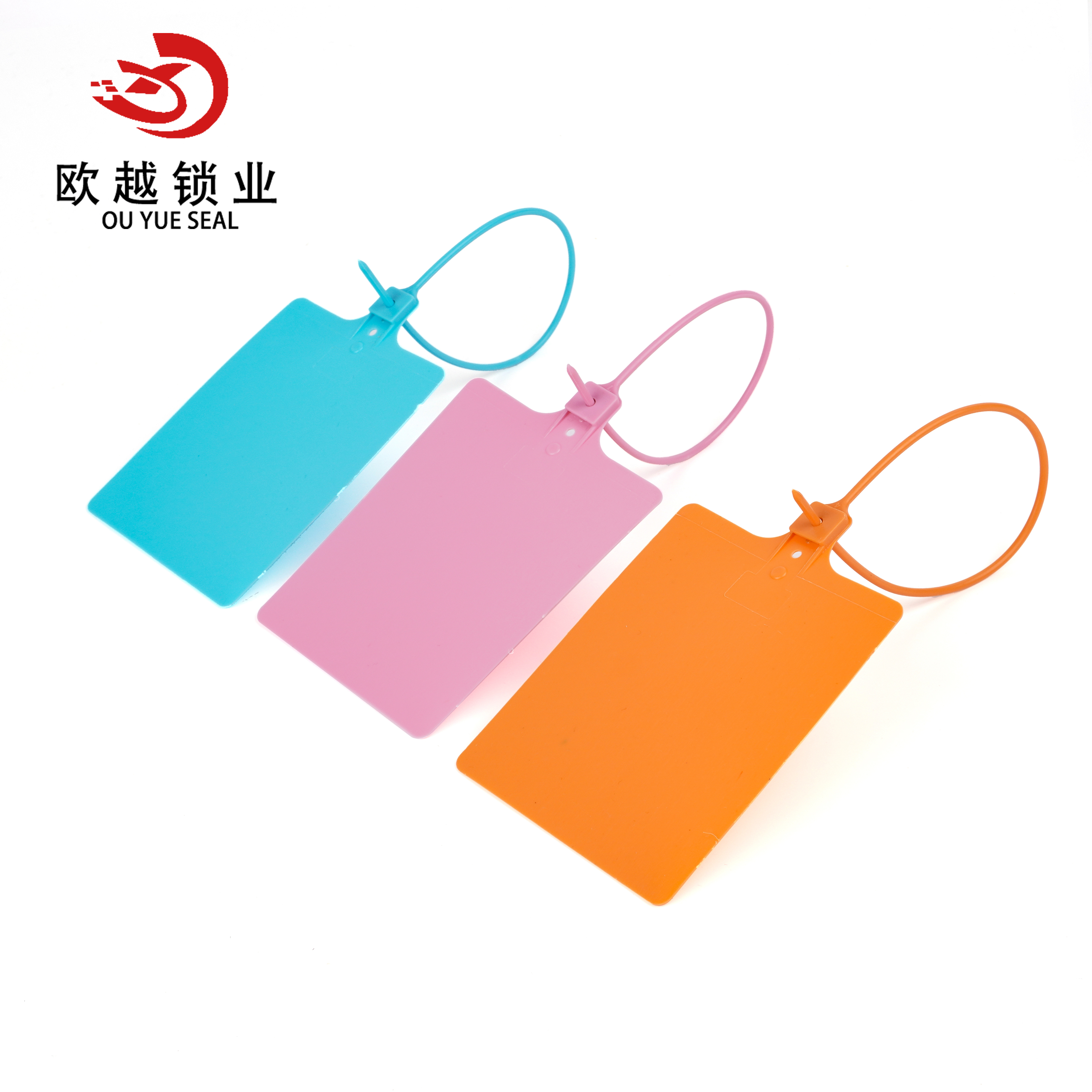 OY-PS108 Disposable Pull Tight Adjustable Length Plastic Seal For Bank