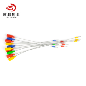OY-CS102 Lock And Seal Containers Easy Self Locking Cable Wire Seal with Wires