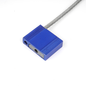 OY-CS104 Metal Tamper Proof Cable Seals Pull Tight Aluminum Alloy Shipping Cable Seal Container Seal