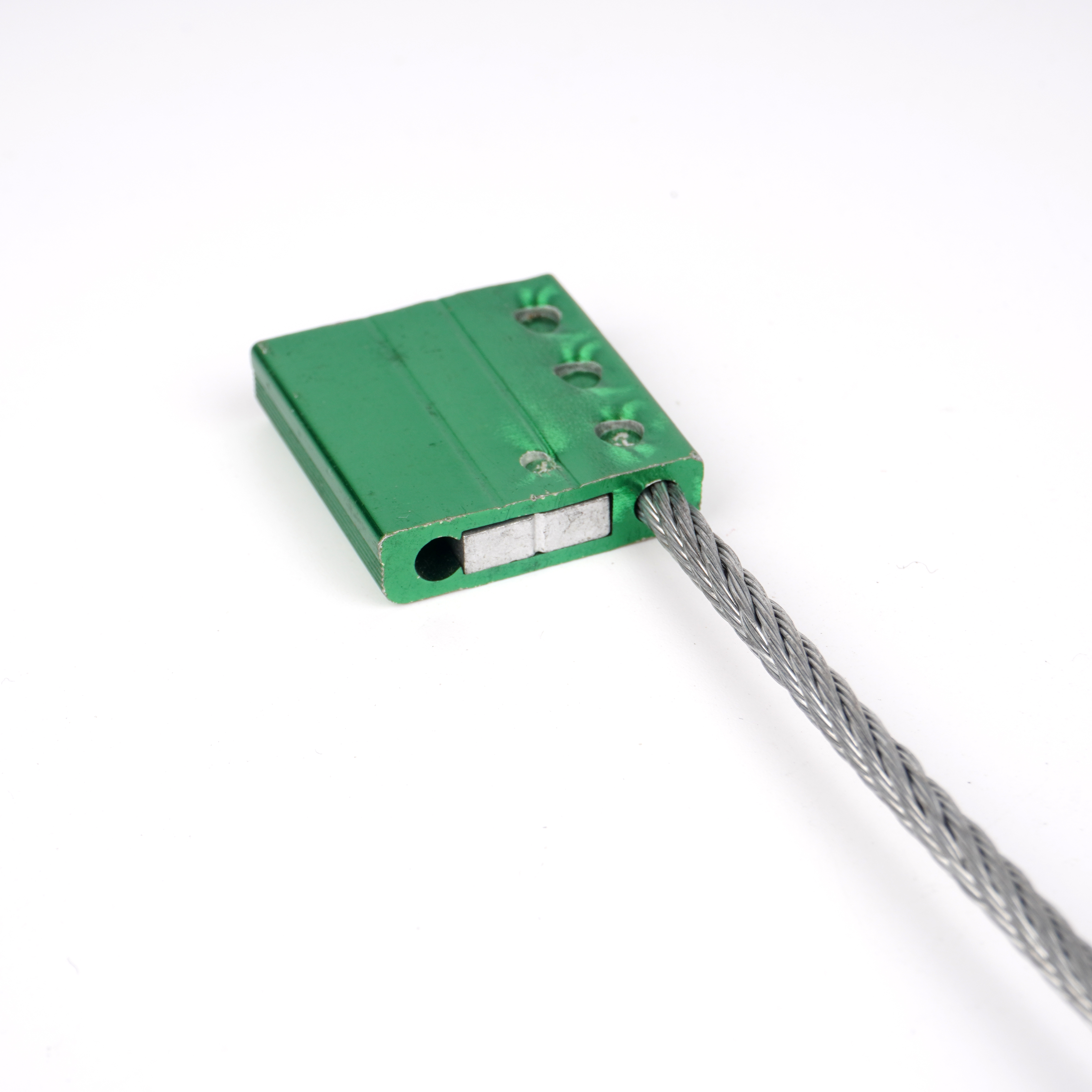 Laser Printing Aluminum Head Cable Seal OY-CS105