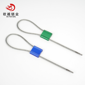 OYCS106 Newest High Quality Lock Wire Cable Seal Certificate Self-locking Cable Seal