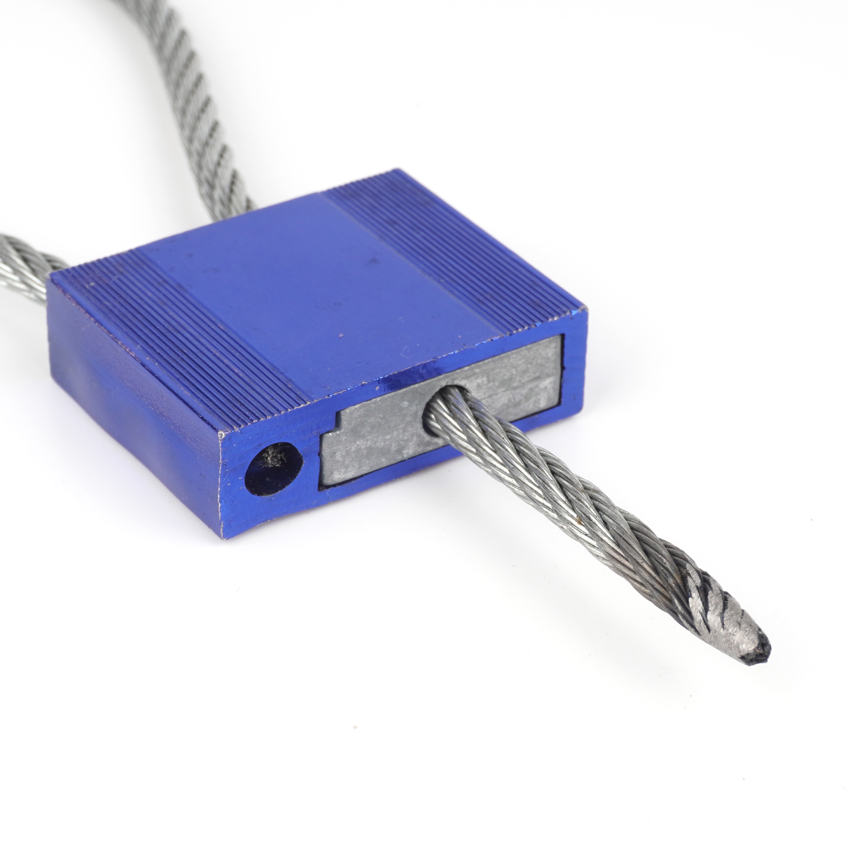 OYCS104 Adjustable Length Aluminum Head Security Cable Seal for Containers