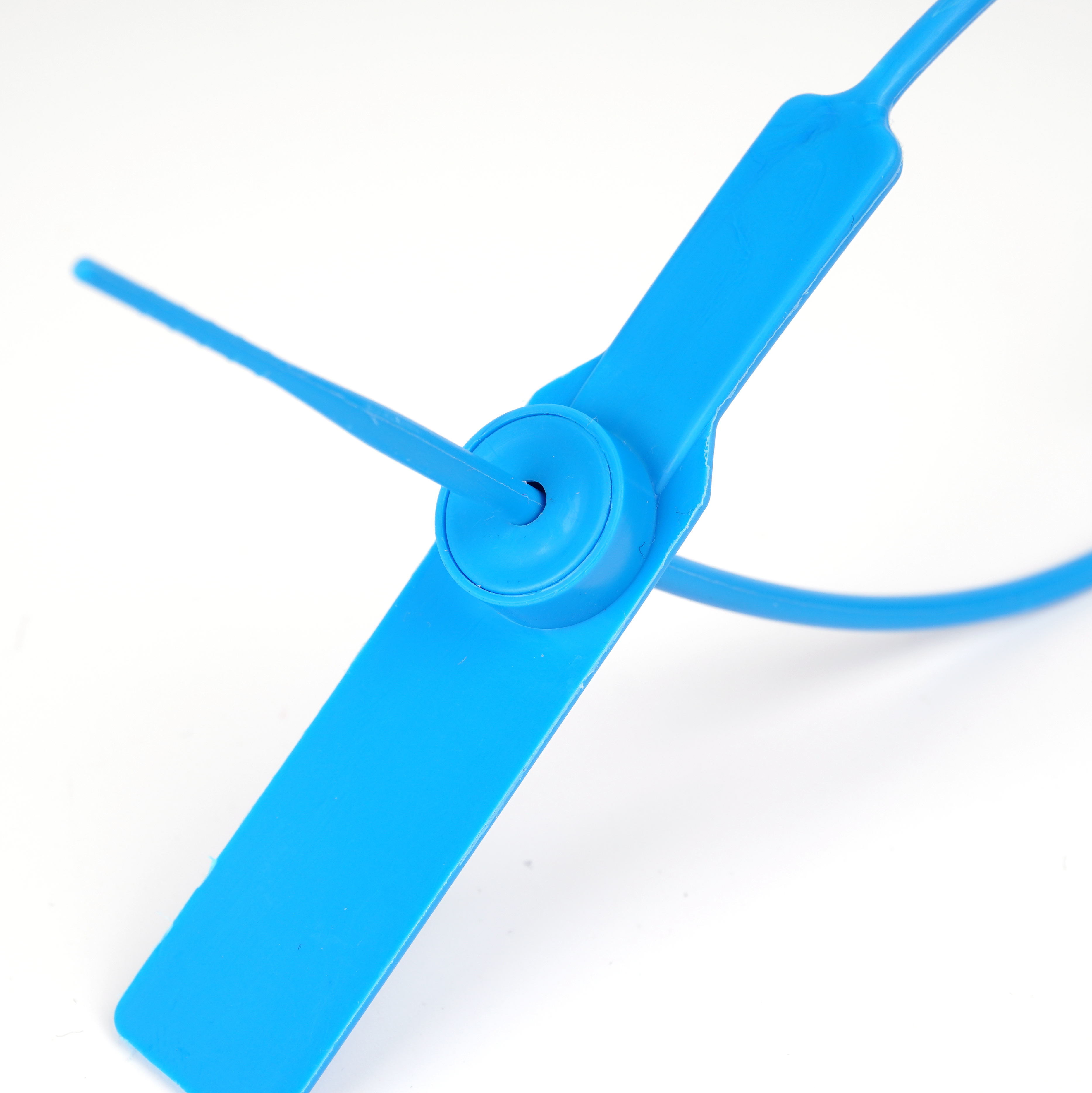 OYPS102 Easy Tear Off Airline Garment Serial Number Printed Self Locking Security Plastic Seal