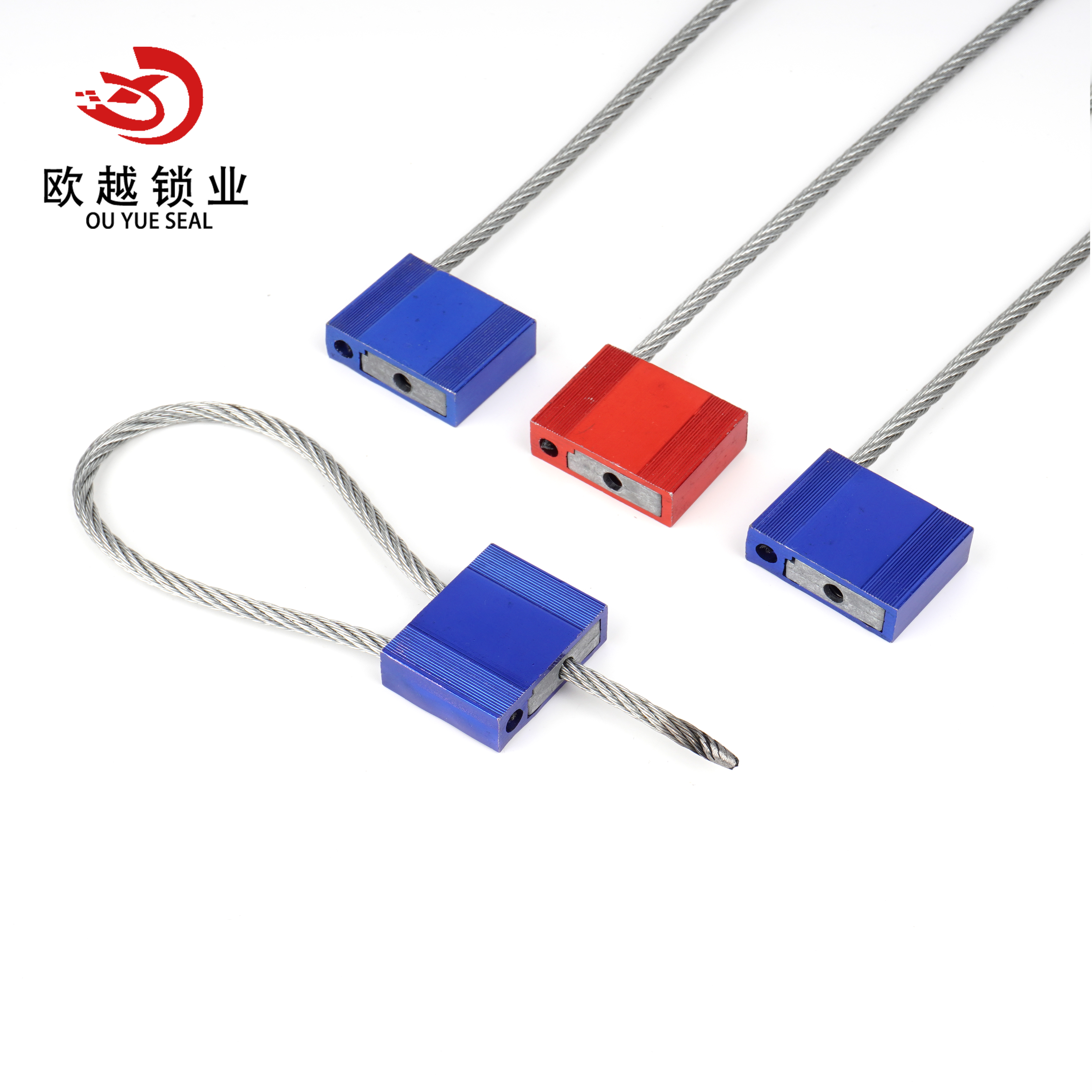 OY-CS105 Indicative Adjustable Pull Tight Tamper Proof Security Cable Seal For Cargo