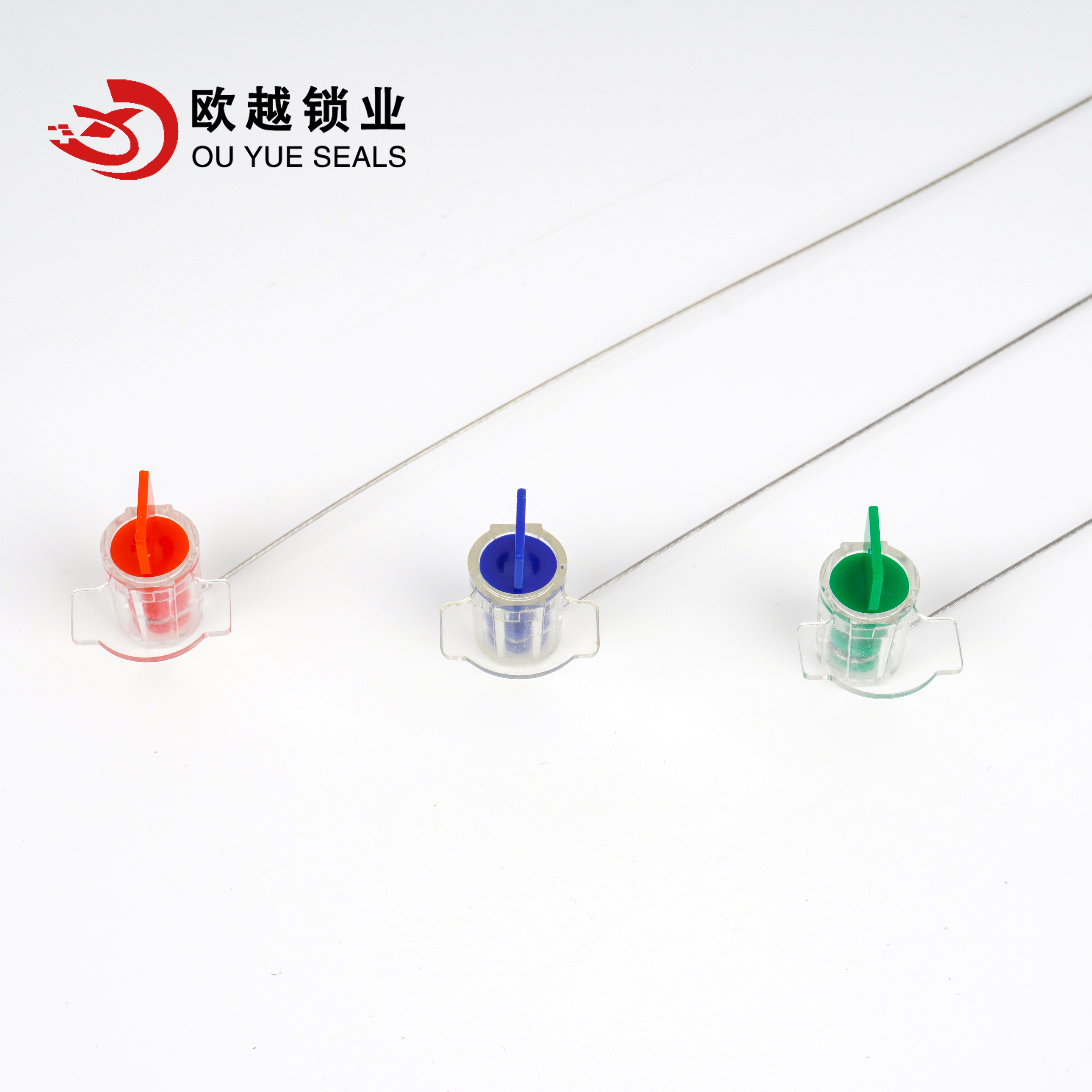 OY-MS101 High Quality Custom Logo Twist Type Plastic Gas Meter Security Seals
