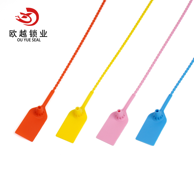 OY-PS111 Metal Insert Adjustable Self-locking Plastic Seal Bag Plastic Security Seal