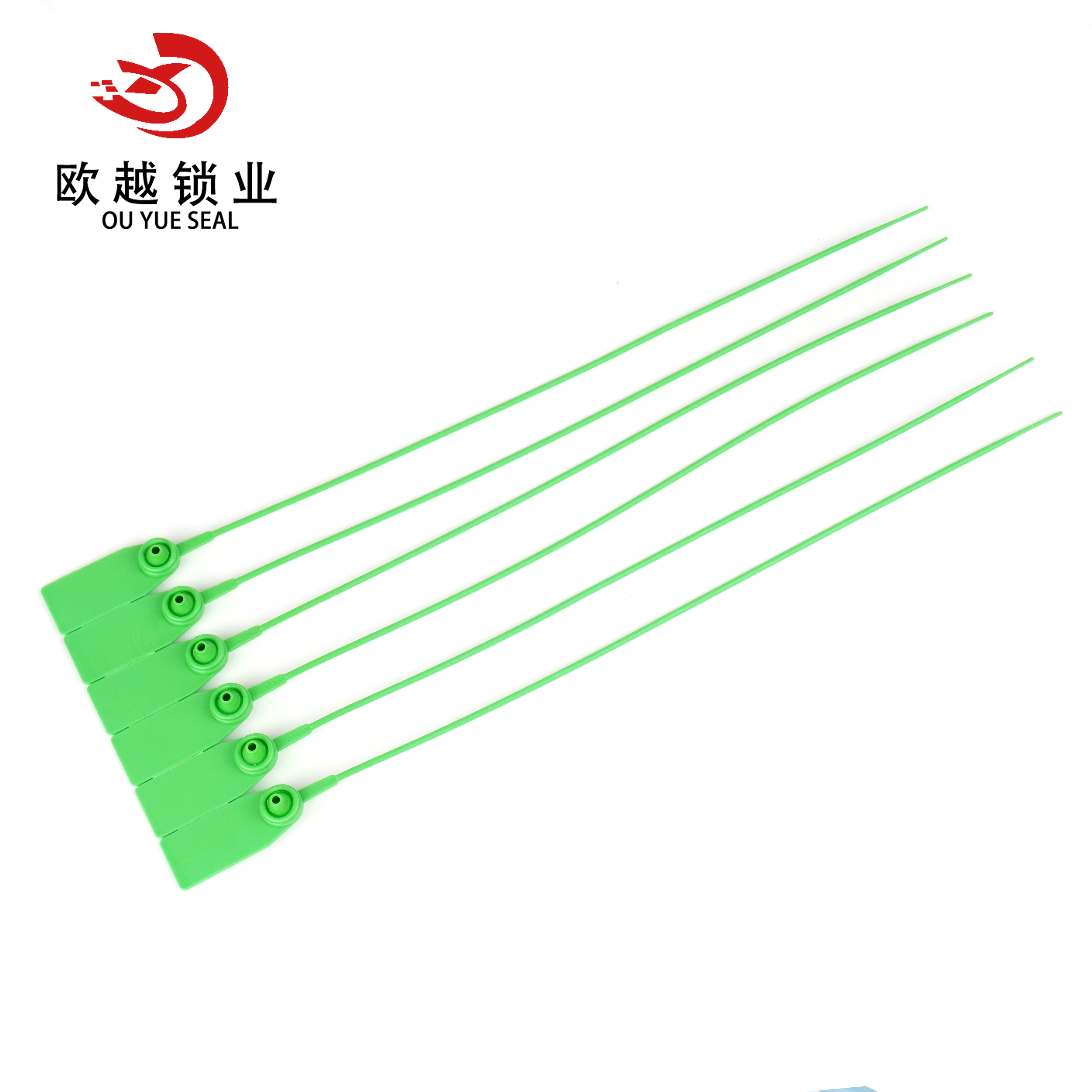 OYPS105 Security Metal Insert Tear Off Security Plastic Seal With Printing