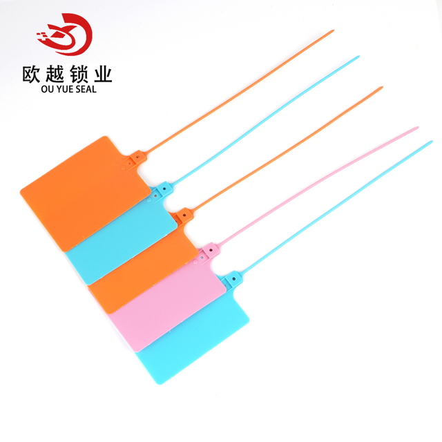 Big Plastic Seal for Clothes Shoes Disposable Plastic Luggage Seals OY-PS108