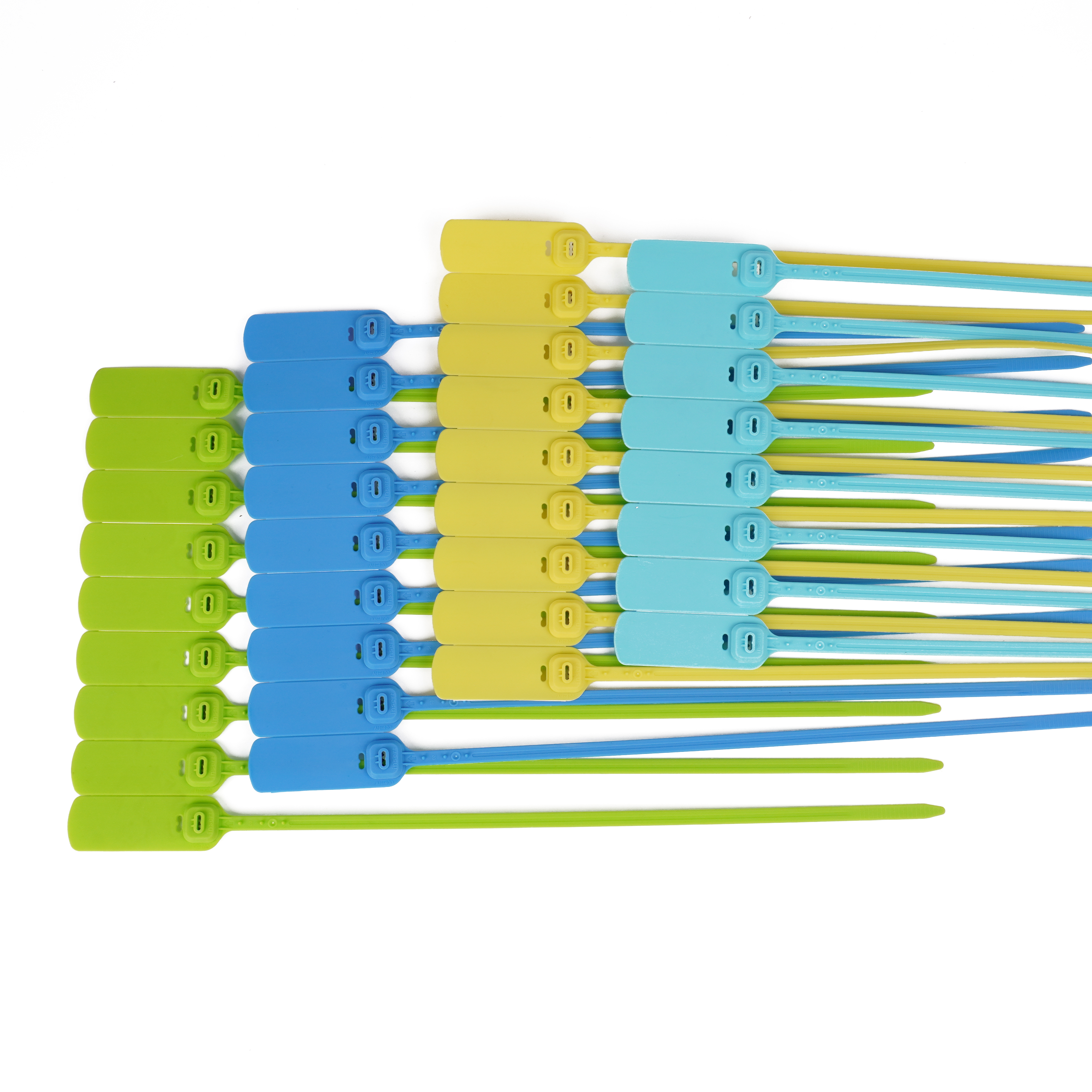 OY-PS101 Digital Plastic Package Sealing Pull Tight Plastic Seal for Clothing Bank Containers