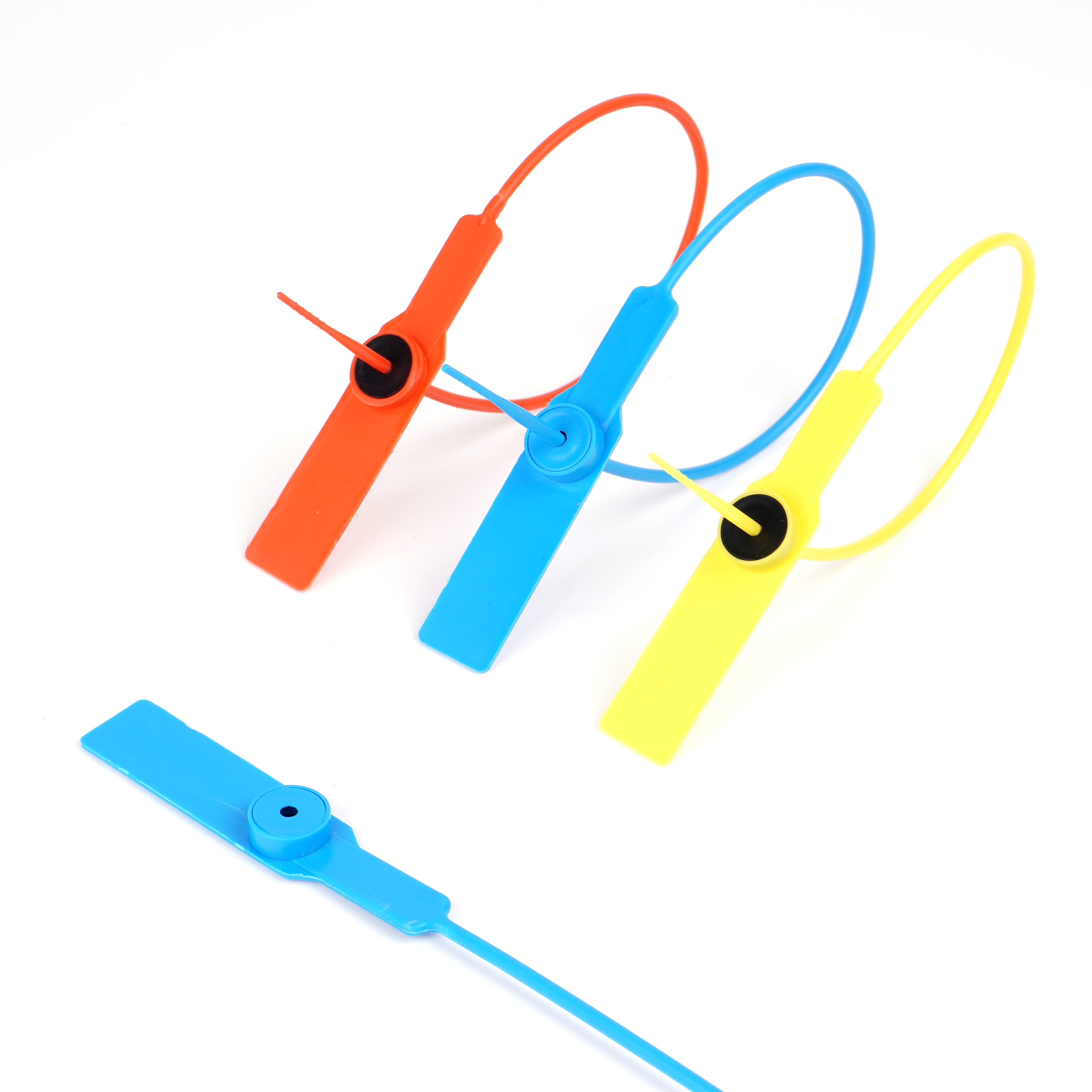 OY-PS102 Security Seal Fixed-loop Plastic Laser Printing Lock Container Door Seals 