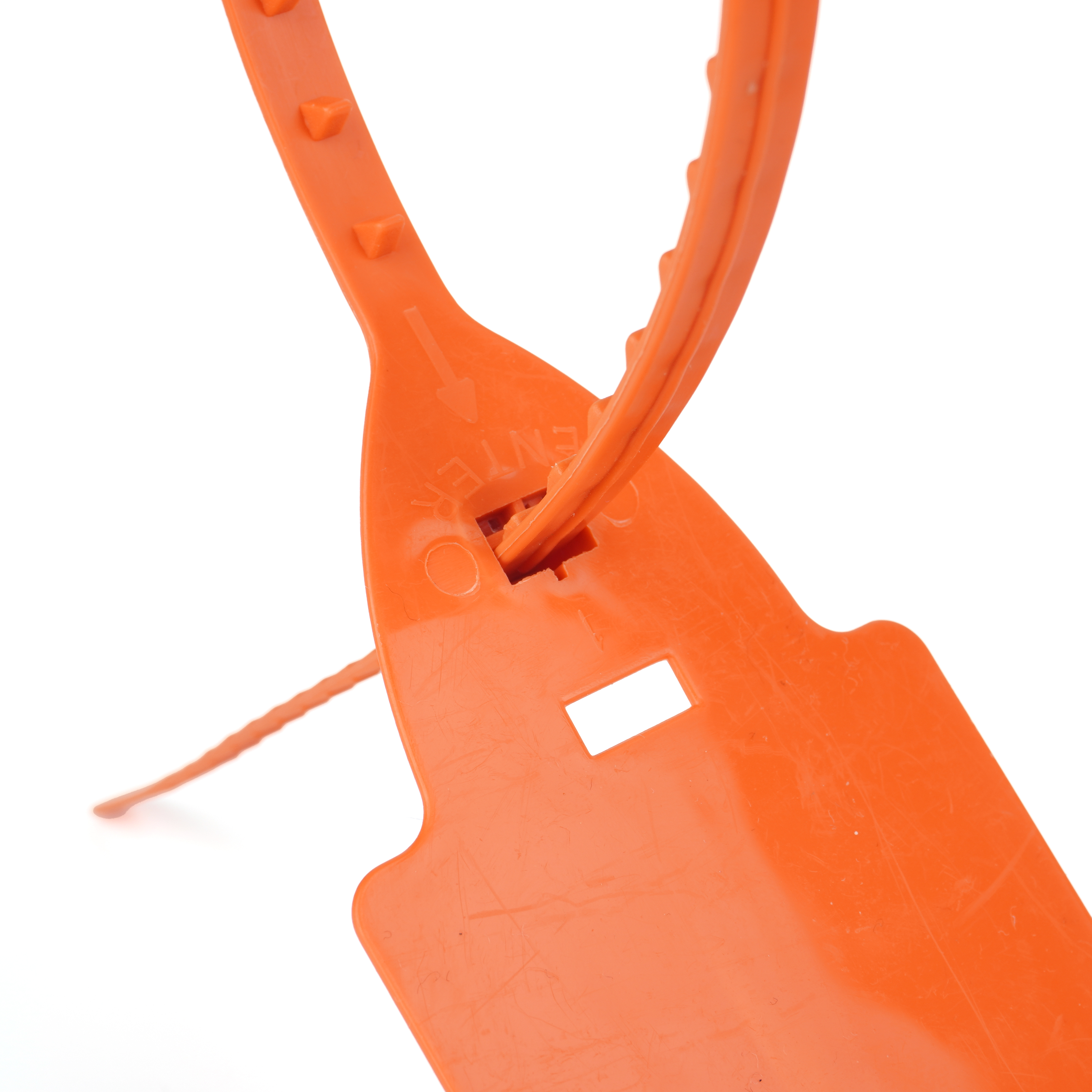 OY-PS109 Container Shipping Security Disposable Plastic Seal With Serial Number 
