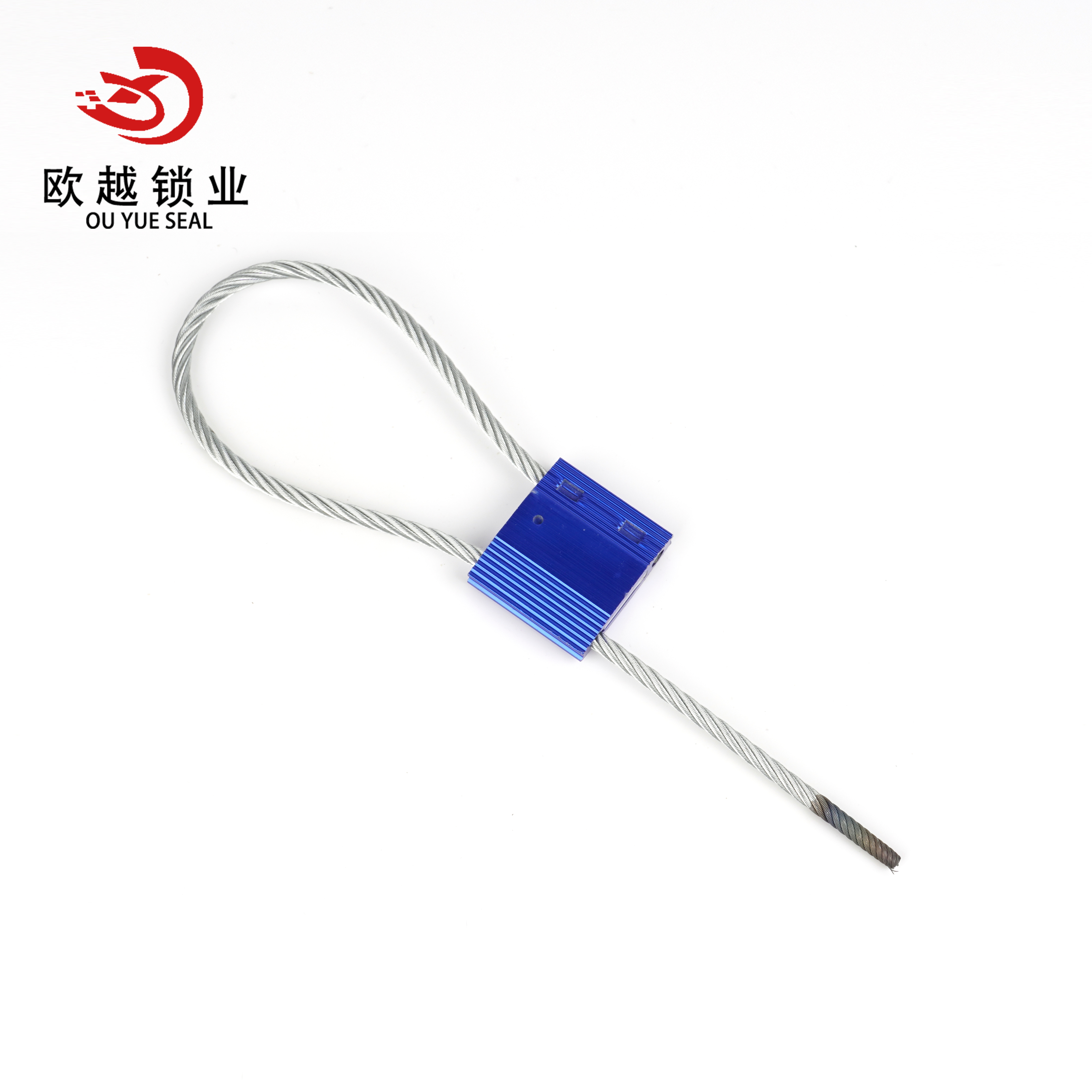 OYCS103 1.8mm 1.5mm Aluminum Alloy Lock Body Pull Tight Security Cable Seal