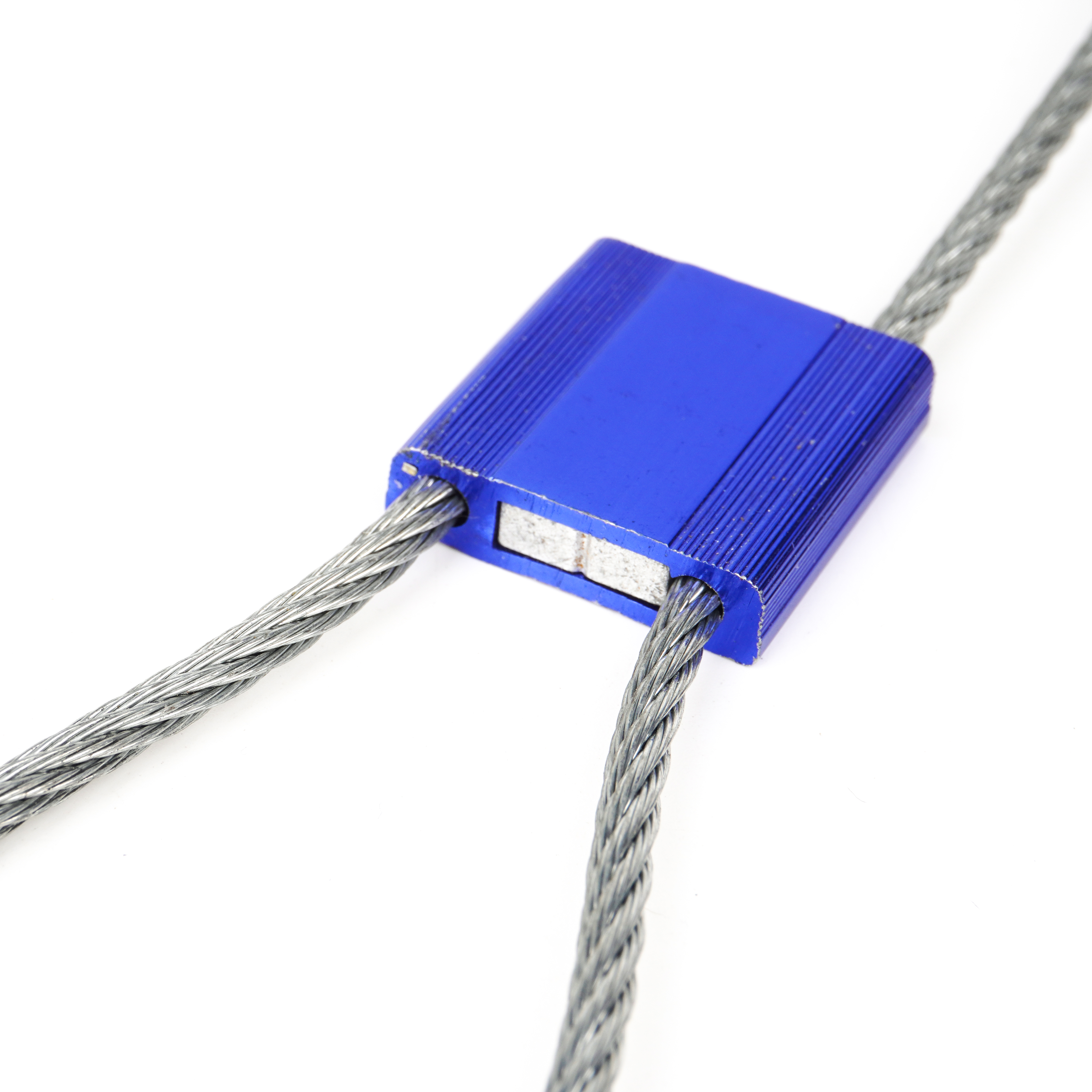 Laser Printing Aluminum Head Cable Seal OY-CS105