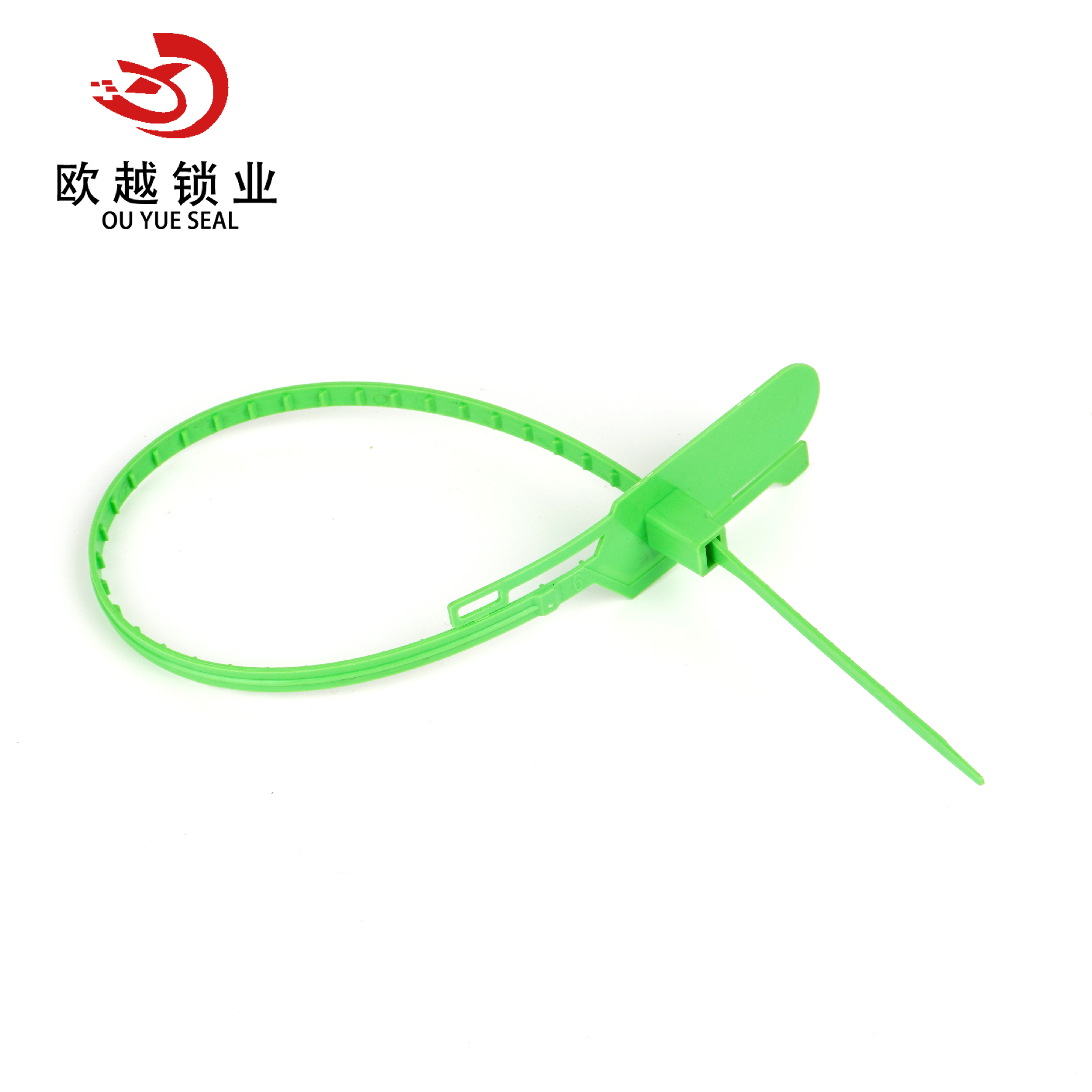 OY-PS112 High Quality Tear Off Tamper Proof Custom Printed Security Plastic Seals